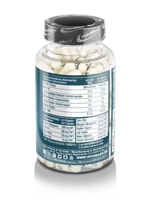 IronMaxx Mineral Complex, 130 Kapseln
