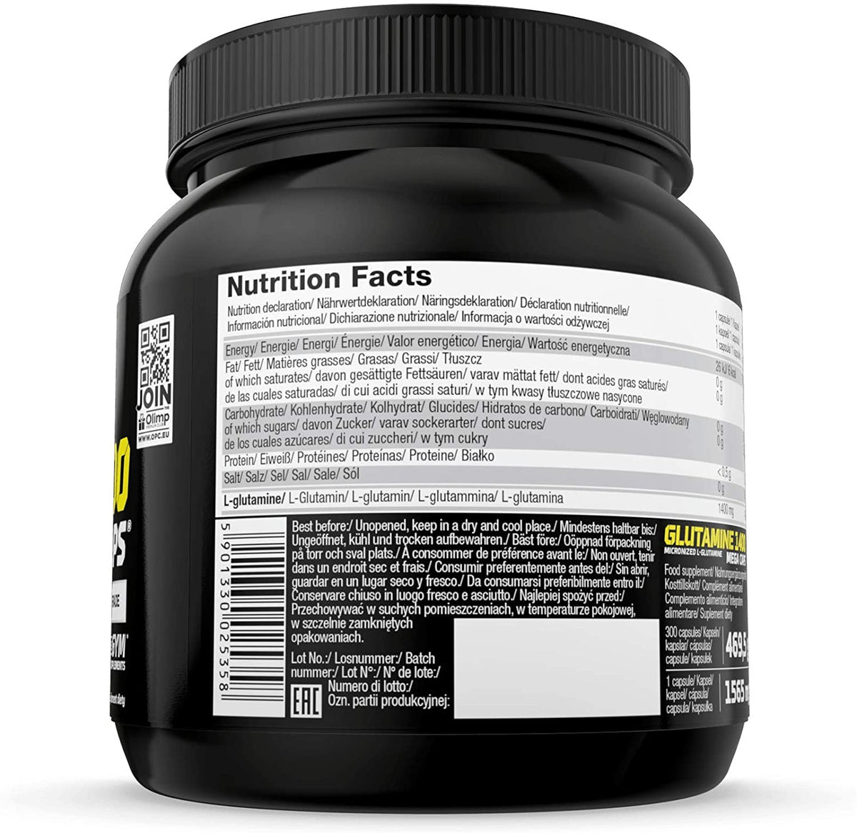 Olimp L-Glutamine, 300 Kapseln