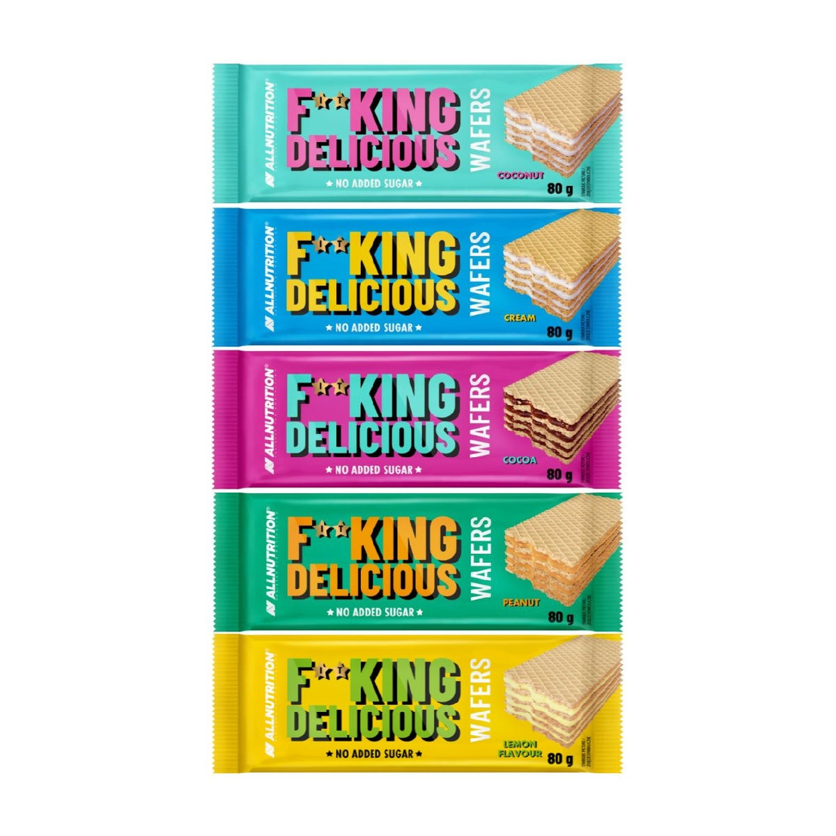 Allnutrition Delicious Wafers 80g