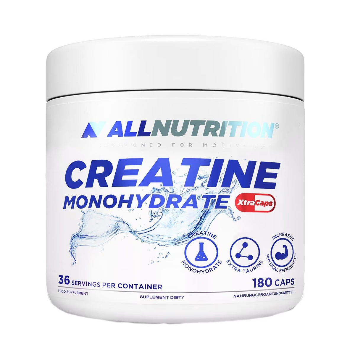 Allnutrition Creatine Monohydrate, 180 Kapseln