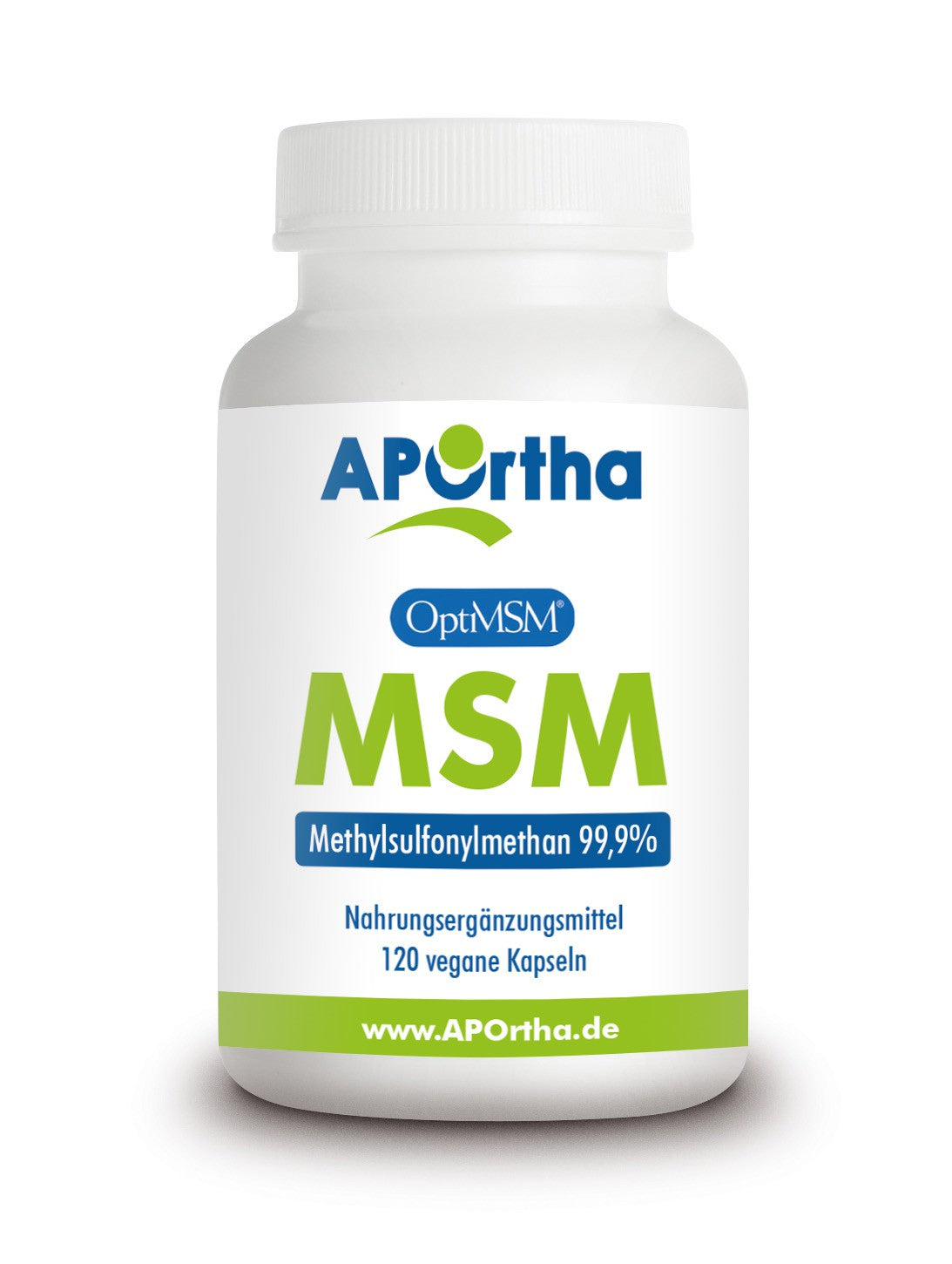 APOrtha Opti MSM, 120 vegane Kapseln