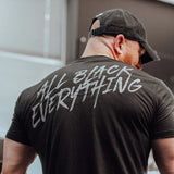 Applied ABE T-Shirt schwarz