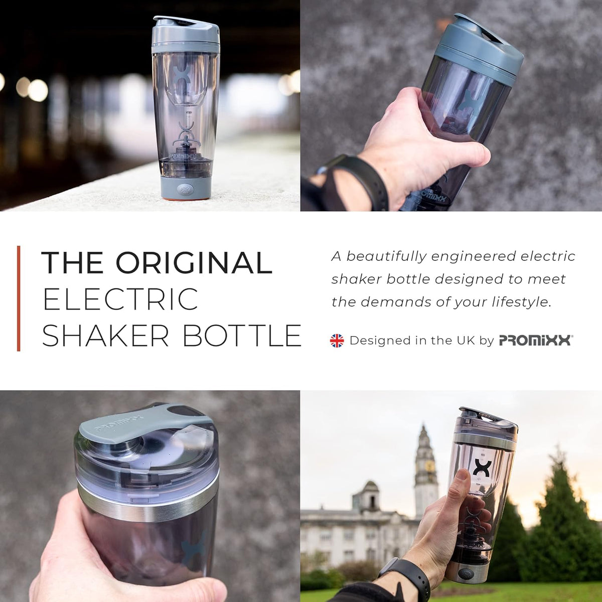 ProMixx Electric Edelstahl Shaker 600ml